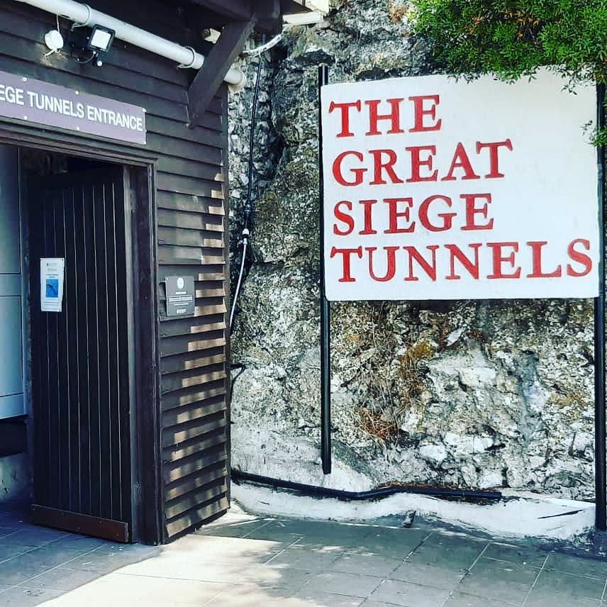 Great Siege Tunnels historic WWII defense system Gibraltar